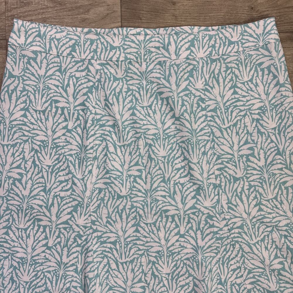 RipSkirt Hawaii Adjustable Swim Coverup Wrap Skirt Blue White Pattern sz L - Picture 5 of 5